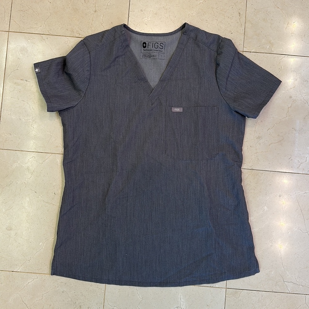 Figs Grey Scrub Set - image 3